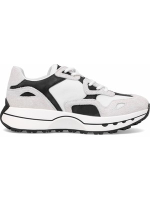 Lufian 112230268 Graham Erkek Hakiki Deri Klasik Sneaker Taş