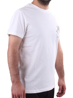 Twister Jeans 2319 Ekru Günlük Pamuklu Bisiklet Yaka Erkek Tişört