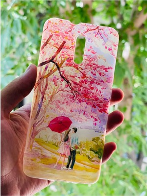 Oppo Reno  Kılıf Sevgi Yolu Desenli Baskılı Silikon