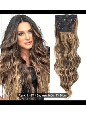 Handmade Çıtçıt Saç Isıya Dayanıklı 4 Parça Yeni Nesil