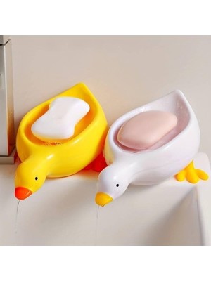 Büro Ev Ofis Banyo Hediyesi Için Ördek Tasarımlı Sabunluk