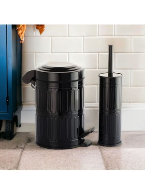 Banyo Çöp Kovası ve Fırçası Seti 500 L