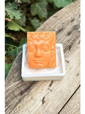 Beyaz Silikon Medusa Mum Kalıbı, 1 Adet, Ev Dekoru ve El Yapımı Projeler Için.