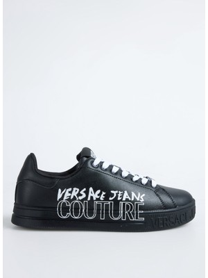 Versace Jeans Couture Siyah Erkek Sneaker Fondo Court 88 Dıs. Skc