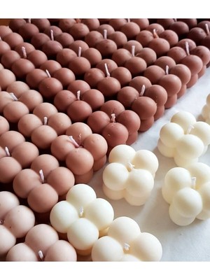 50 Adet Mini Bubble Mum, Nikah, Nişan, Davet, Kına Hediyeliği