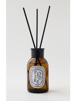 100 ml Bambu Çubuklu Amber Şişe Oda Kokusu, Ferah ve Hoş Koku