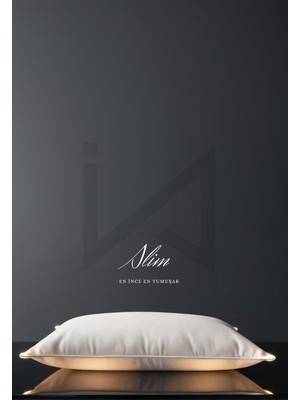 Ince ve Yıkanabilir Micro Kumaşlı, Hipoalerjenik Silikon Dolgulu Yastık 50X70 cm