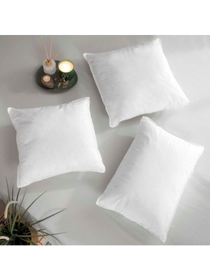 Beyaz Iç Dolgu 40X40 cm Yastık, Rahat ve Şık Ev Dekoru Için Ideal Seçenek