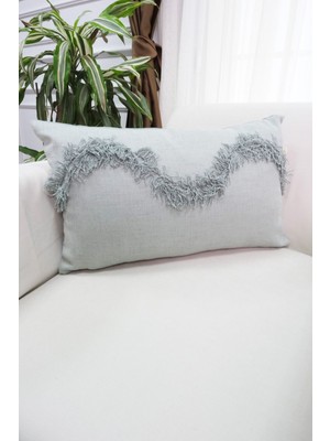 Su Yeşili Dikdörtgen Kırlent Kılıfı, Şık ve Rahat Ev Dekoru Seçeneği