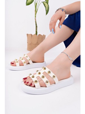 Siyah Kadın Günlük Şık Terlik