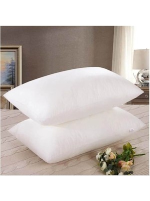 Çiftli 30X50 Dikdörtgen Kırlent Takımı, Dolgulu Beyaz Rahatlık