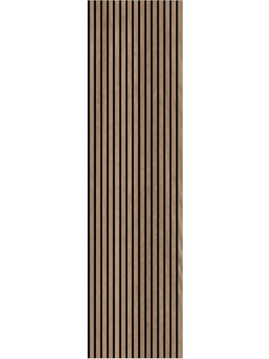 60X280 cm Akustik Ahşap Duvar Paneli, Şık ve Doğal Tasarım ile Ferah Ortam Sağlar