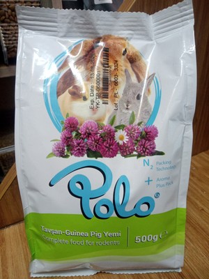 POLO TAVŞAN-GUİNEA YEMİ 500 GRAM X 2 ADET