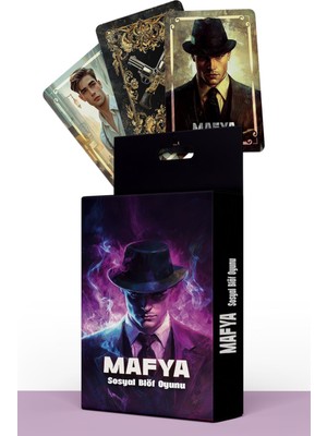 Dükkan Design Mafya Sosyal Blöf Oyunu