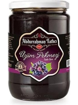 Doğal Üzüm Pekmezi 800G Cam Kavanoz, Sağlıklı ve Leziz Tatlı Keyfi