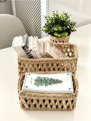 Iki Parçalı Hasır Düzenleyici, Banyo, Mutfak ve Sofra Organizasyonu Için