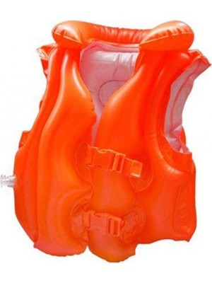 intex Turuncu Yelek, 50X47 Cm, 3-6 Yaş, Rahat ve Şık Çocuk Giyim Seçeneği