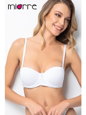 Miorre Push-Up Dolgulu Straplez Sütyen
