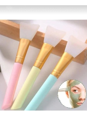Teknotrust Renkli Silikon Maske Sürme Spatulası, Pratik ve Hijyenik Kullanım İçin Ideal