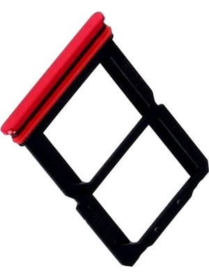 İndirim Plus Oneplus 6 Sim Kart Yuvası Sim Kart Çekmecesi Kırmızı Renk Ilanı