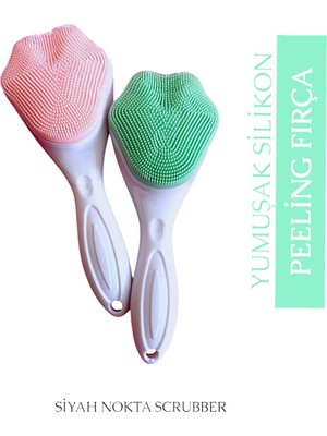 Yüz Temizleme Fırçası, Siyah Nokta Temizleyici, Silikon Peeling Scrubber