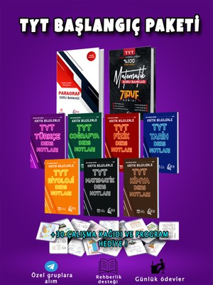 BTH Yayınları TYT Başlangıç ve TYT Bitirme Paketi