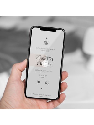 Zarıf Video Davetiye