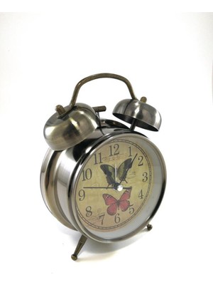 Nostaljik Bakır Masa Saati, Ev ve Ofis Şıklığınıza Zarif Dokunuş