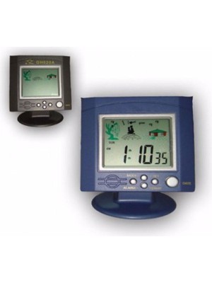 Mor Dijital Masa Saati, Alarm ve Şık Tasarım ile Gününüzü 