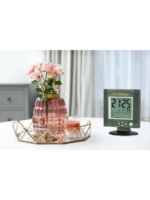 Sesli ve Kronometreli Masa Saati, Şık Tasarım ve Fonksiyonellik ile Masa Dekorunu Tamamlar