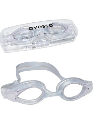 Knittingtr Ayarlanabilir Gri Yüzücü Gözlüğü, Deniz ve Havuz Için, Yetişkinler Için