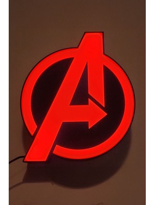 Avengers Tasarımlı Gece Lambası