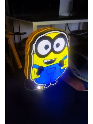 Çılgın Hırsız Tasarımlı Gece Lambası