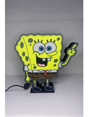 Sünger Bob Tasarımlı Gece Lambası