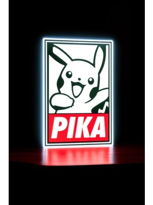 Pikachu Tasarımlı Gece Lambası