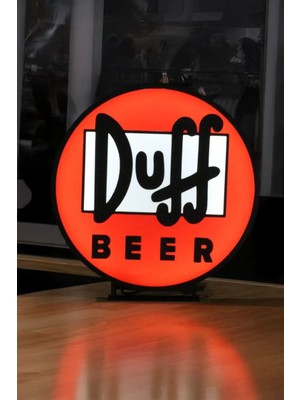 Simpsons Duff Beer Tasarımlı Gece Lambası