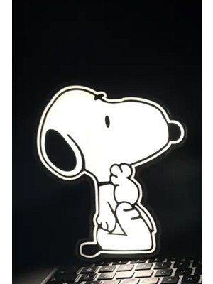 Snoopy Tasarımlı Gece Lambası