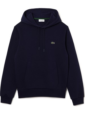 Classic Fit Kapüşonlu Lacivert Erkek Sweatshirt