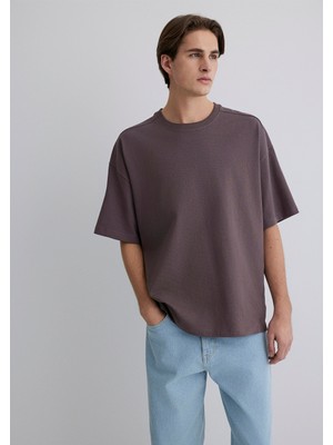 Mavi Mor Basic Tişört 0612641-86683