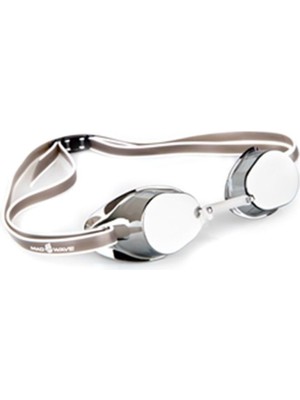 Knittingtr Gri Yüzücü Gözlüğü Racer Sw Mirror, Konforlu ve Şık Tasarım