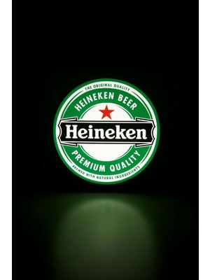 Heineken Beer Tasarımlı Gece Lambası