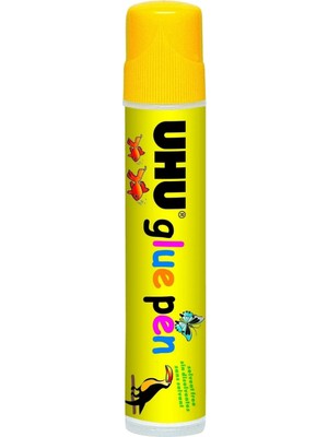 UHU Sıvı Yapıştırıcı Kalem 50ml Sarı Renkli Çocuklar İçin Güvenli Kullanım