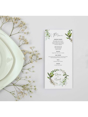 Sarmaşık Menü Kartı