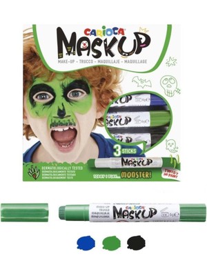 Nessiworld Carioca Mask Up Yüz Boyası 3 Renk Monster