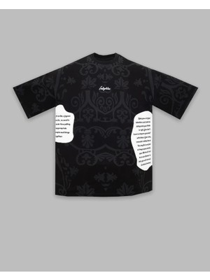 İnfighter Erkek Kısa Kol Scripted Identity Tee Siyah Tişört