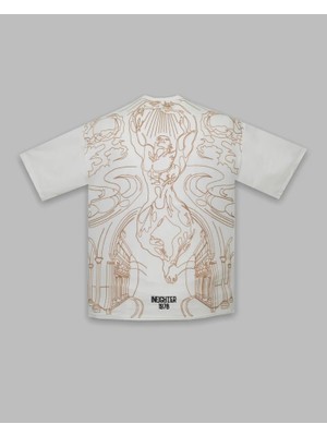 İnfighter Erkek Kısa Kol Divine Rebirth Beyaz Tişört