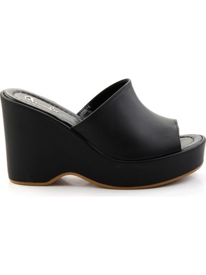 Mat Siyah  Kadın Terlik K04688001938