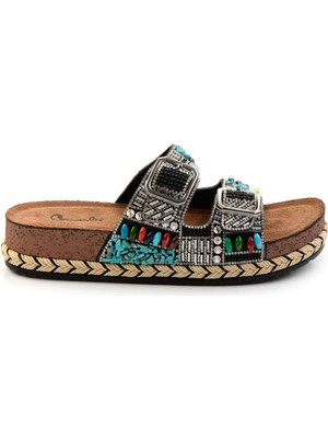 Siyah  Kadın Terlik K04784010087