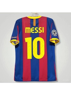 #10 Lionel Messi Yeni Sezonu 2010/11  B.a.r.c.e.l.o.n.a Retro Forması