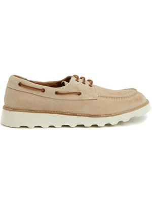 Bej Erkek Deri Ayakkabı